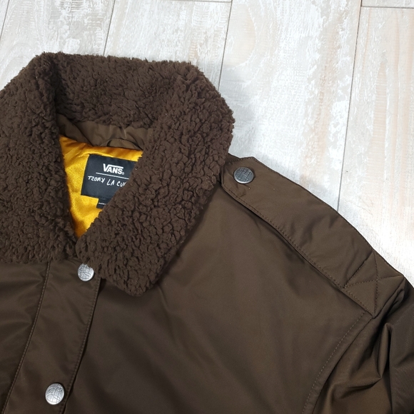 Vans Curren X Knost Brown Bomber Womens - Picture 3 of 9